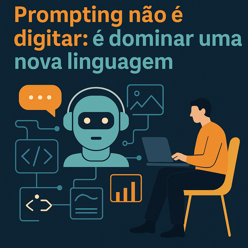 Descubra técnicas de prompting, sua origem e como usá-las com IA em textos, códigos, planilhas e imagens para resultados profissionais.